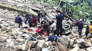 5 Of Family Killed As Car Plunges Into Deep Gorge In Arunachal