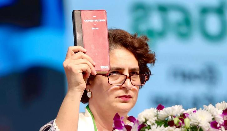 Priyanka Gandhi: No Govt Has 'Insulted' Ambedkar Like Amit Shah's BJP