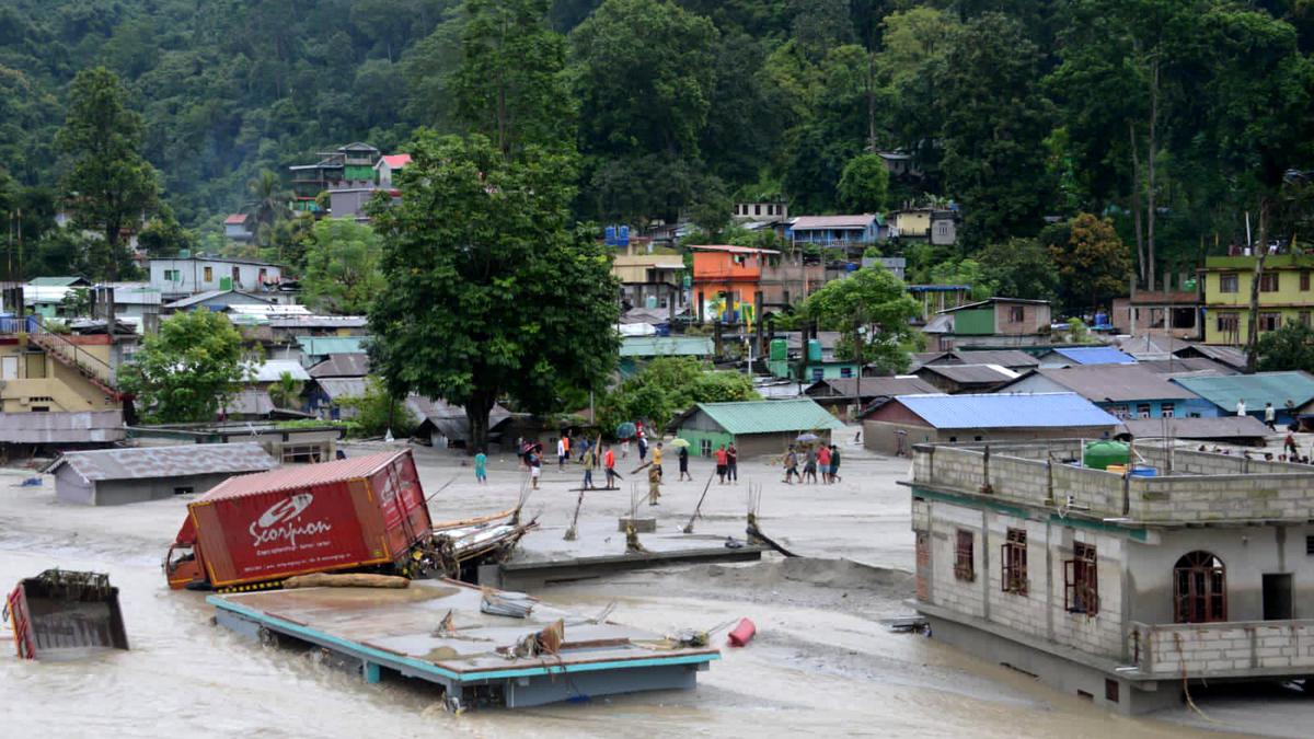 Sikkim flash flood death toll rises to 27, search operations continue for 141 people missing