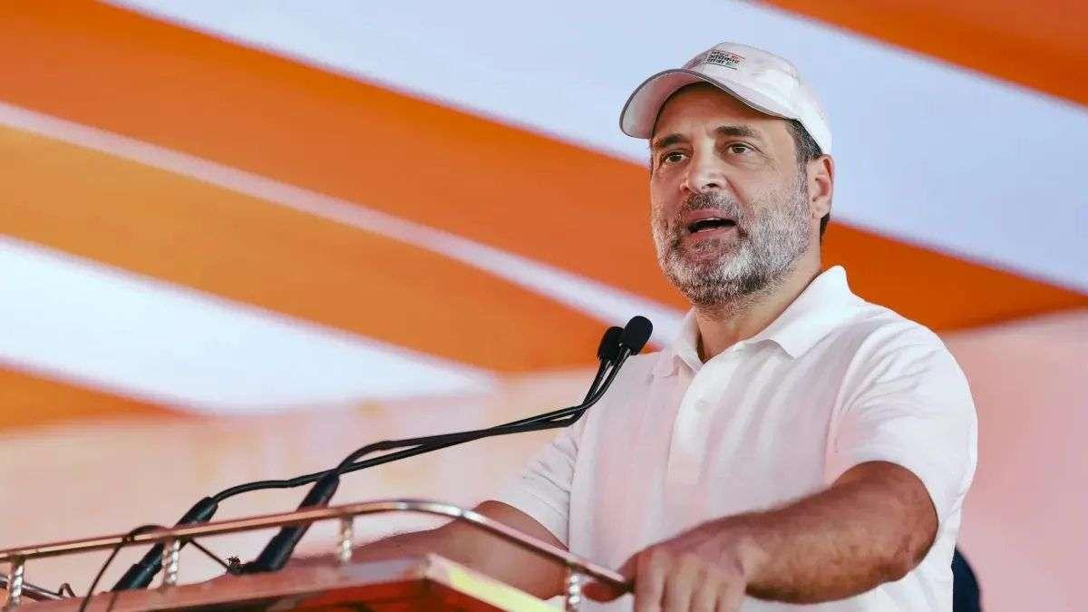 Rahul Gandhi slams PM and CM after video of children eating mid-day meals on newspapers surfaces in MP