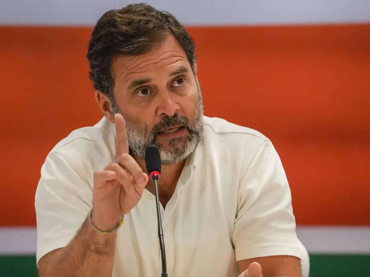 Certain media houses abuse me for attacking BJP alleges Rahul Gandhi