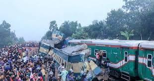 20 killed, several injured in collision between two trains in Bangladesh