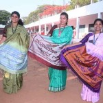 Karnataka officers wear special sarees to encourage voting