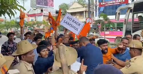 Mangaluru: ABVP Protests on Lecture by Retired Delhi University Professor