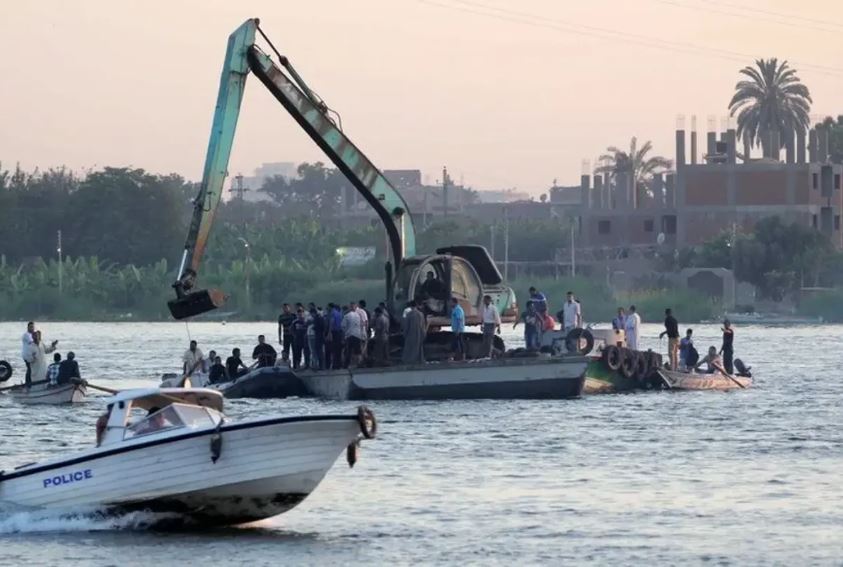 A ferry sinks in the Nile in Egypt, killing at least 10 people