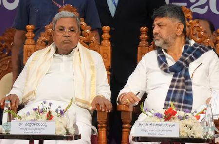 Siddaramaiah vows to stay on as CM and present upcoming budgets; DKS responds with “all the best”