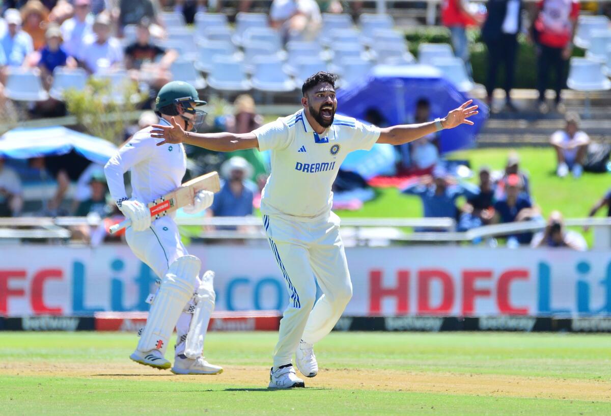 Cape Town Test: Siraj sizzles with six wickets as India bowl out South Africa for 55