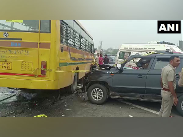 Six killed in school bus-car collision on Delhi-Meerut Expressway near Ghaziabad