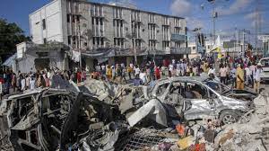 Death toll from truck bombing in Somalia goes over 13, says Police