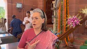 'It is ours, apna hai', says Sonia Gandhi on Women's Reservation Bill