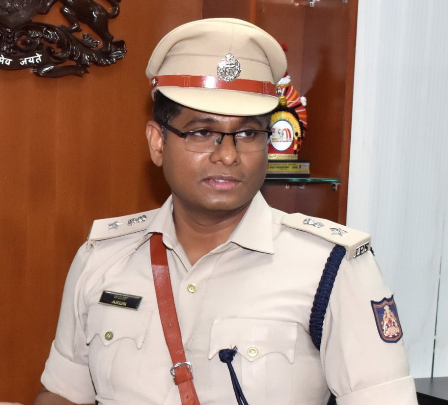 Dr. K Arun Takes Charge as Udupi Superintendent of Police