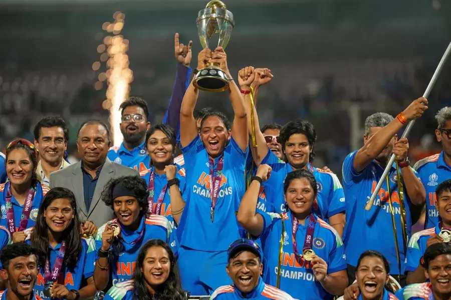 Indian women make history, clinch ODI World Cup title with 52-run victory over South Africa