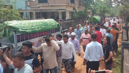 Udupi: Funeral Draws Thousands for Victims of Quadruple Murder