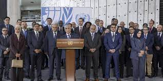 Dozens of ambassadors at UN hold minute of silence for Gaza