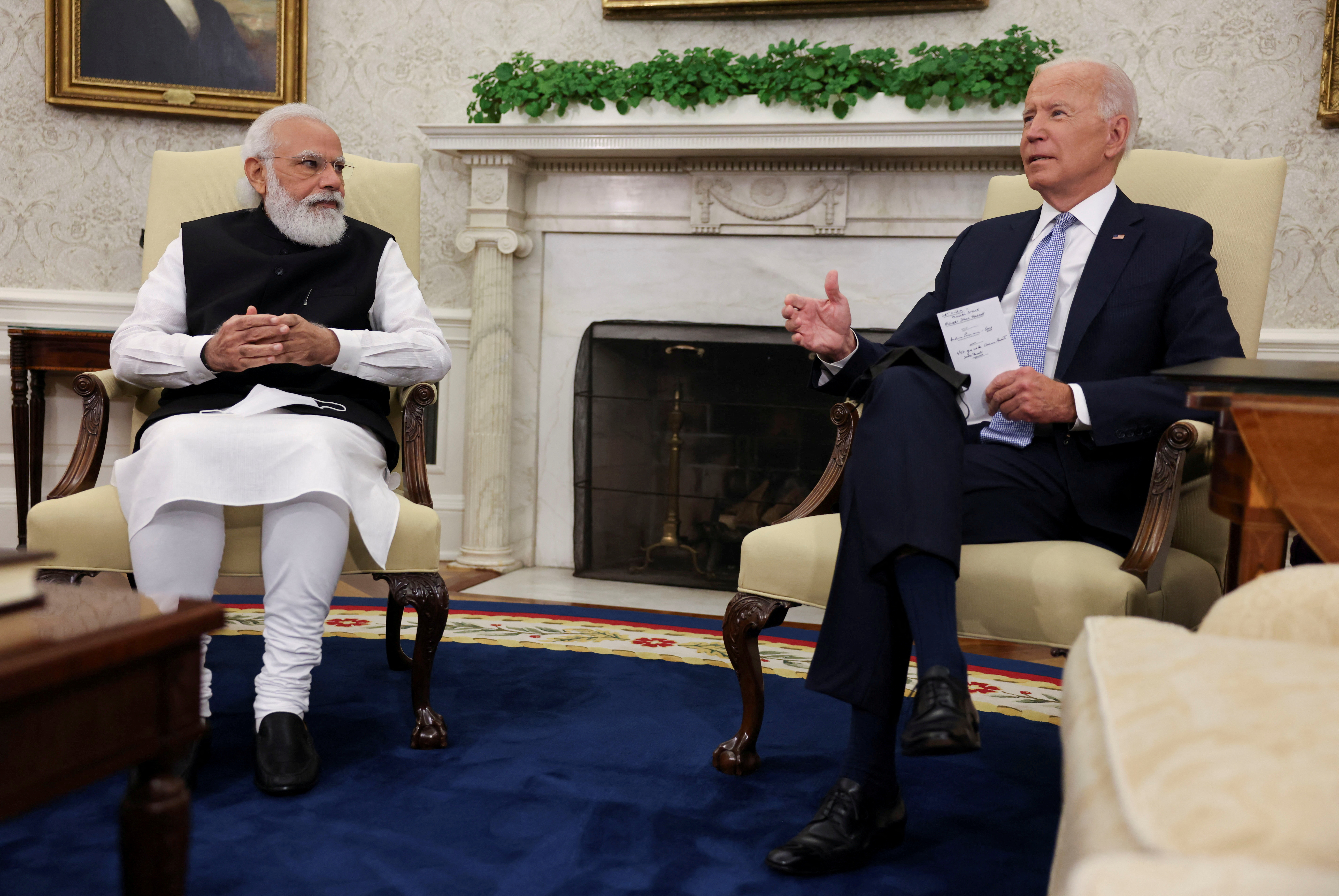 Biden is ready to fete India's leader, looking past Modi's human rights record, ties to Russia