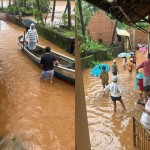 Bhatkal: Heavy rains in Coastal Karnataka: Katgal highway in Kumta submerged, Honnavar road blocked by landslide