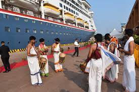 ‘MS Bolette’ cruise vessel with 704 tourists calls on New Mangalore Port