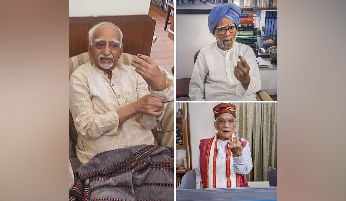 After Manmohan Singh, Ansari, LK Advani votes from home in Delhi LS polls on May 18