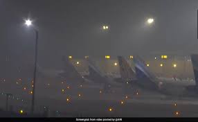 22 Flights Diverted At Delhi Airport Due To Bad Weather