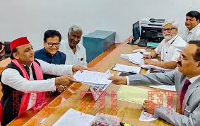 LS polls: SP chief Akhilesh Yadav files nomination papers from Kannauj